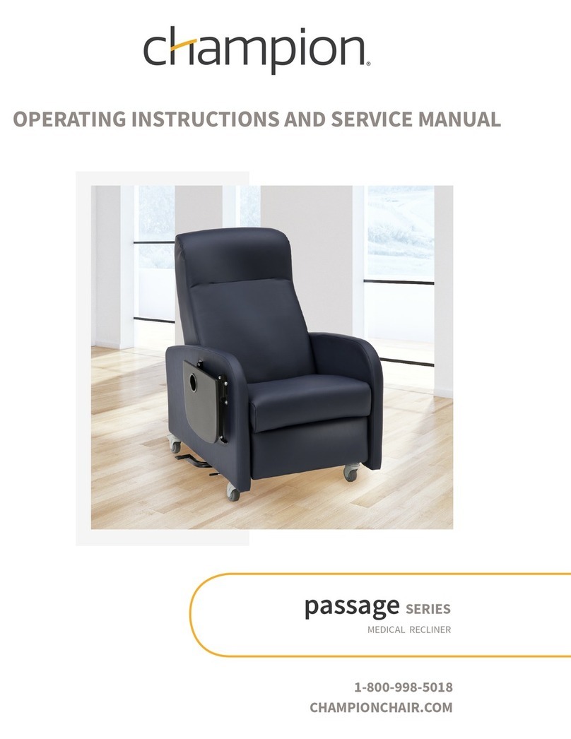 Champion Passage Series Operating instructions and service manual Champion Passage Series Operating instructions and service manual