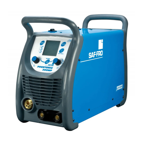 Air Liquide SAF-FRO PRESTOMIG 200MP Instruction for operation and maintenance