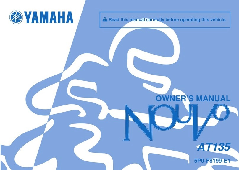 Yamaha Nouv AT135 User manual