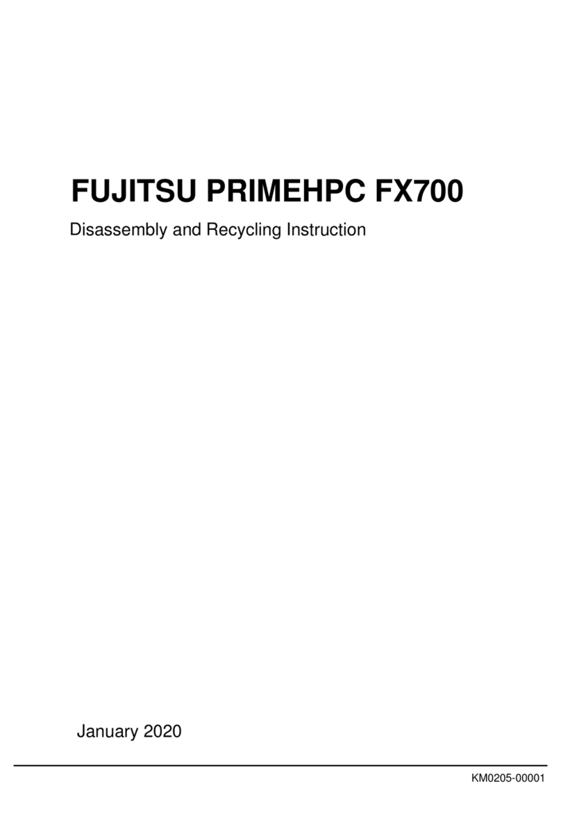 Fujitsu Supercomputer PRIMEHPC FX700 Installation instructions
