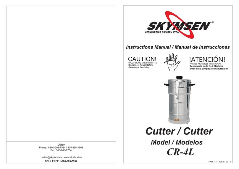 Skymsen CR-4L instruction manual