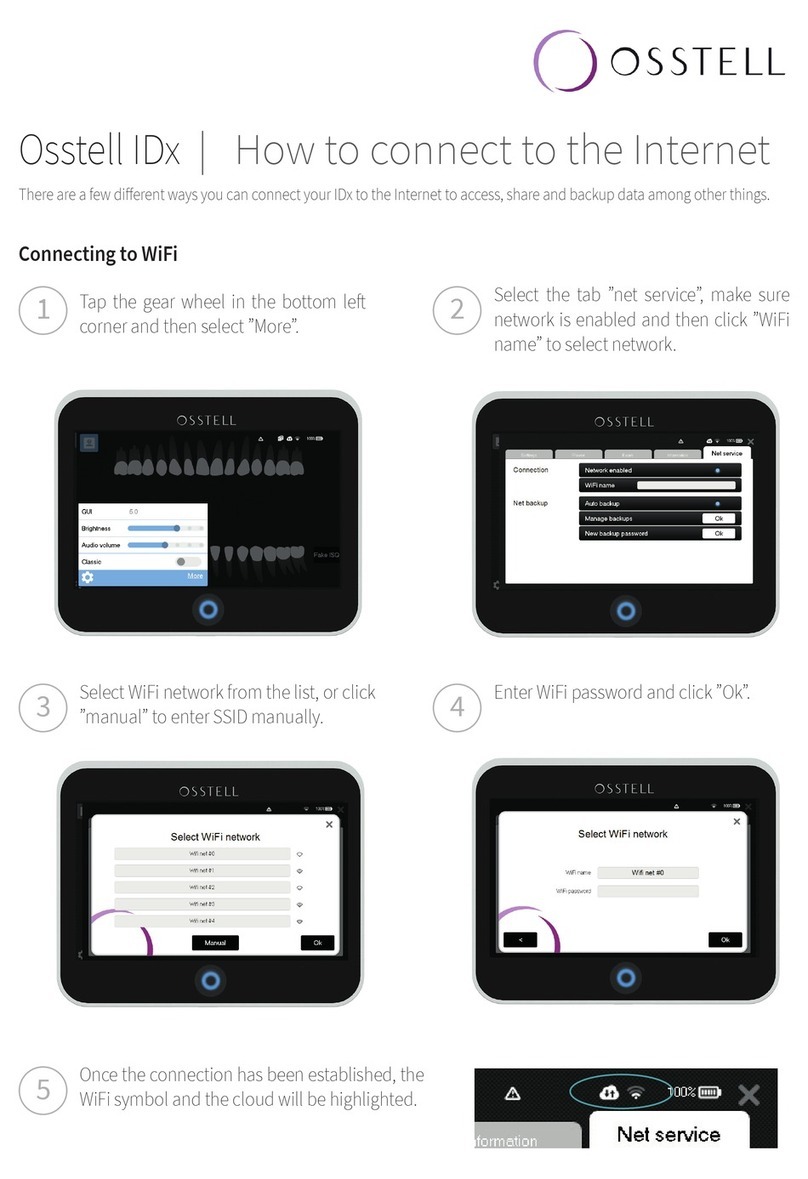 Osstell IDx How to connect to the Internet