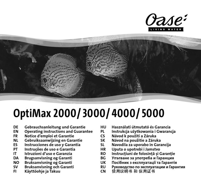Oase OptiMax 2000 Product information sheet