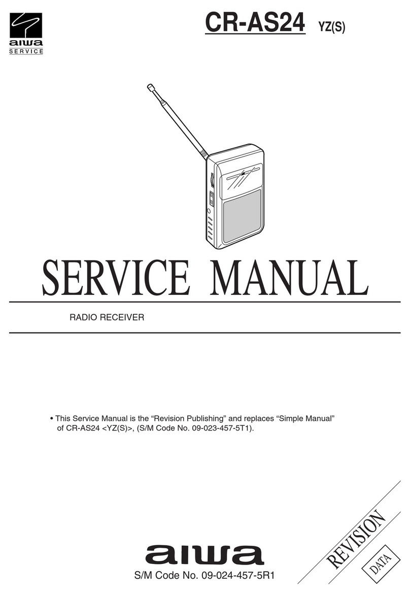Aiwa CR-AS24 Service manual