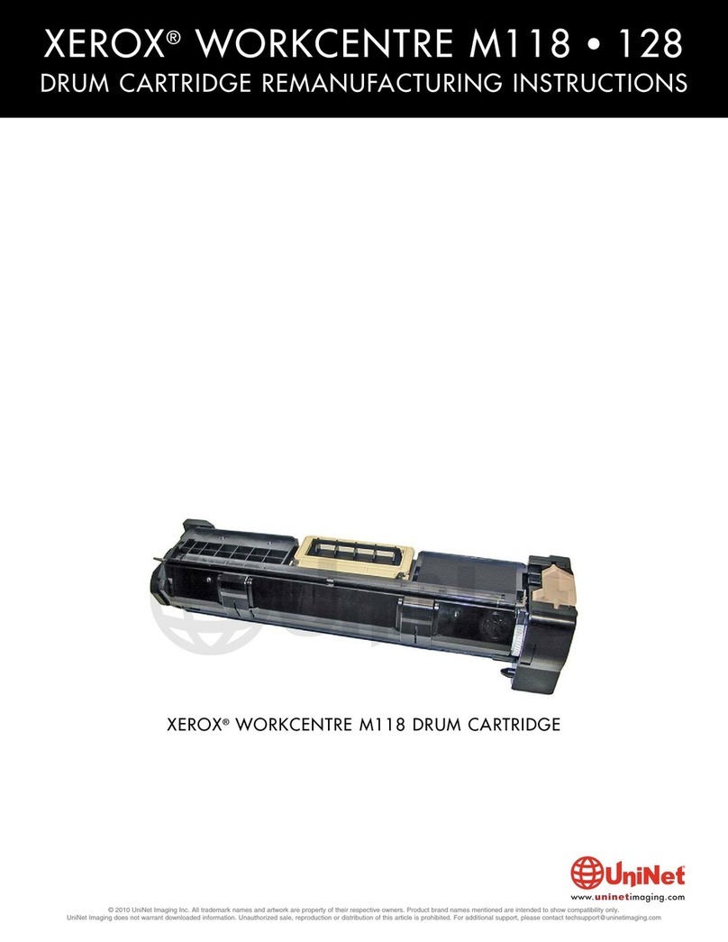 Xerox WorkCentre M118 Installation and maintenance instructions