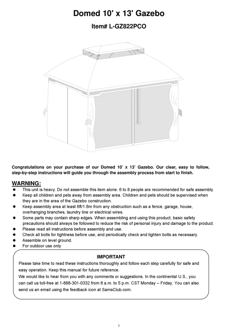 Sunjoy L-GZ822PCO manual