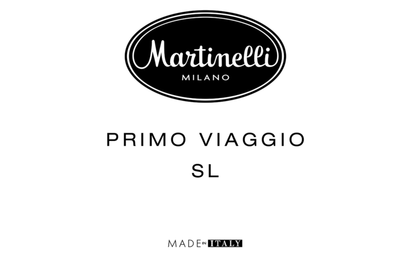 Martinelli PRIMO VIAGGIO SL Instructions for use