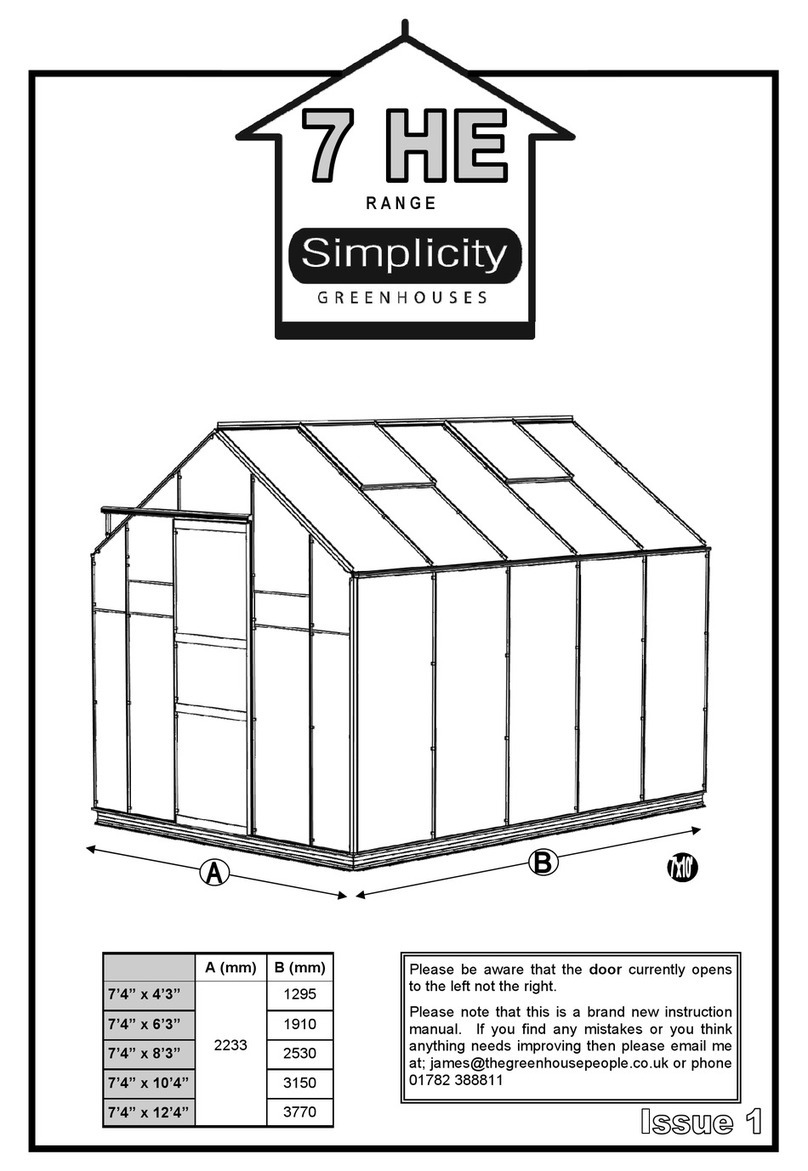 Simplicity 7 HE Series User manual