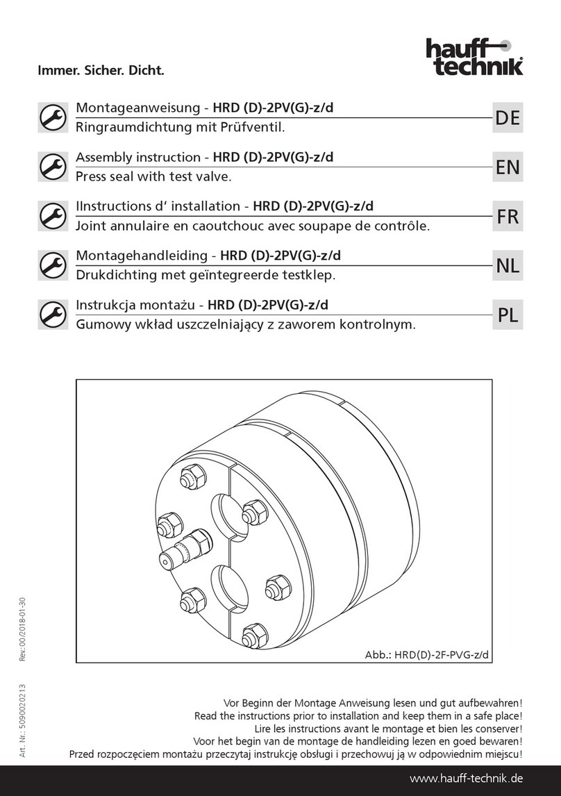 Haufftechnik HRD Series User manual