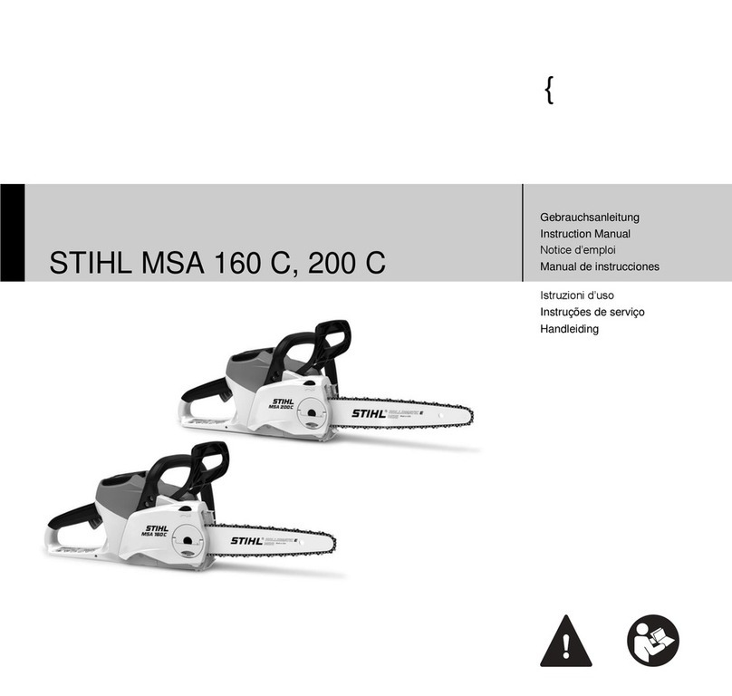 Stihl MSA 160 C User manual