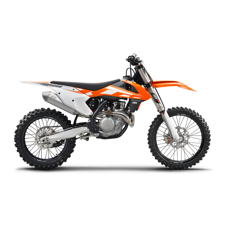 KTM 125 SX 2016 Setup instructions
