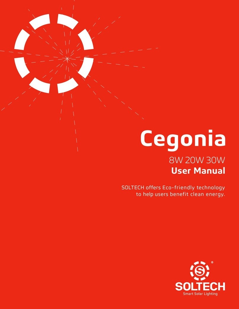 Soltech Cegonia user manual