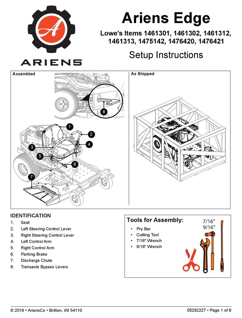 Ariens 1461301 Manual