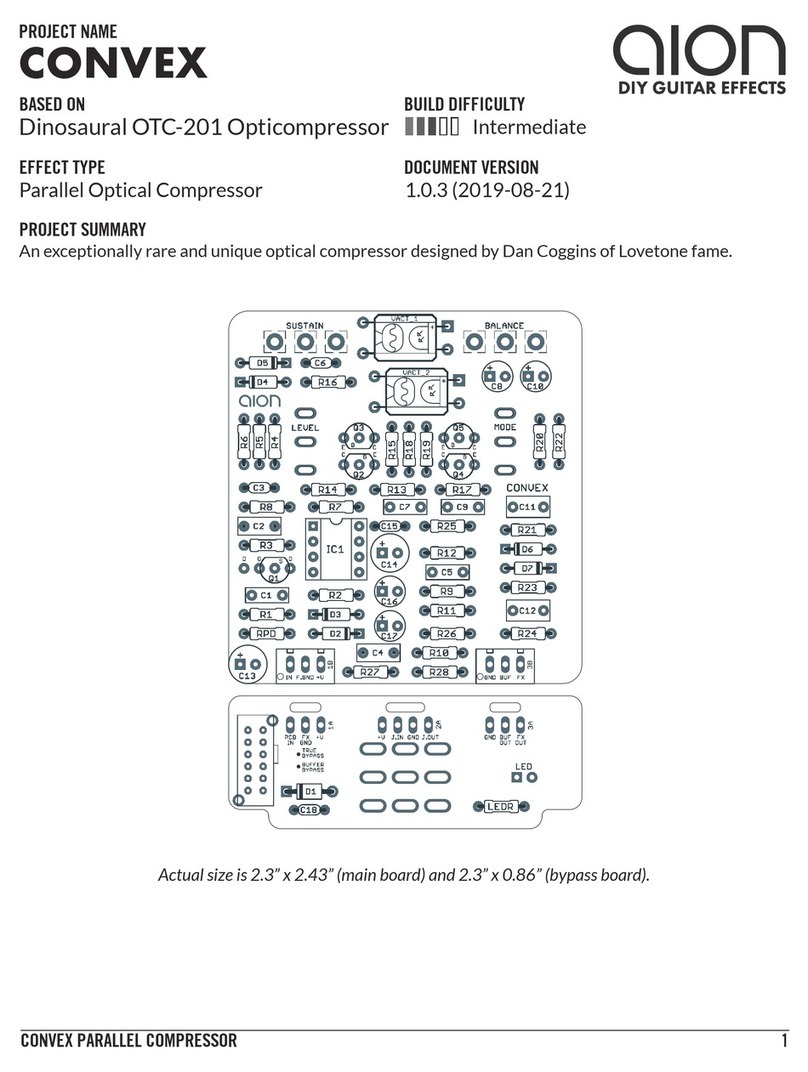 Aion Electronics Convex manual
