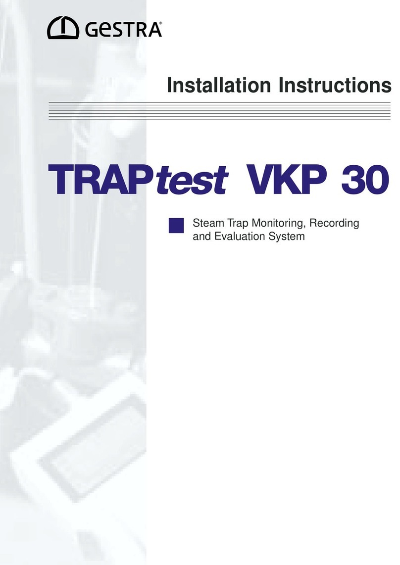 GESTRA TRAPtest VKP 30 installation instructions GESTRA TRAPtest VKP 30 installation instructions