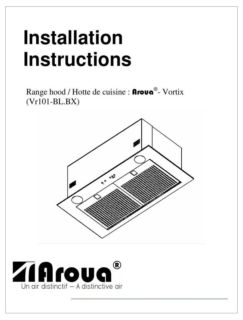Aroua Vortix installation instructions