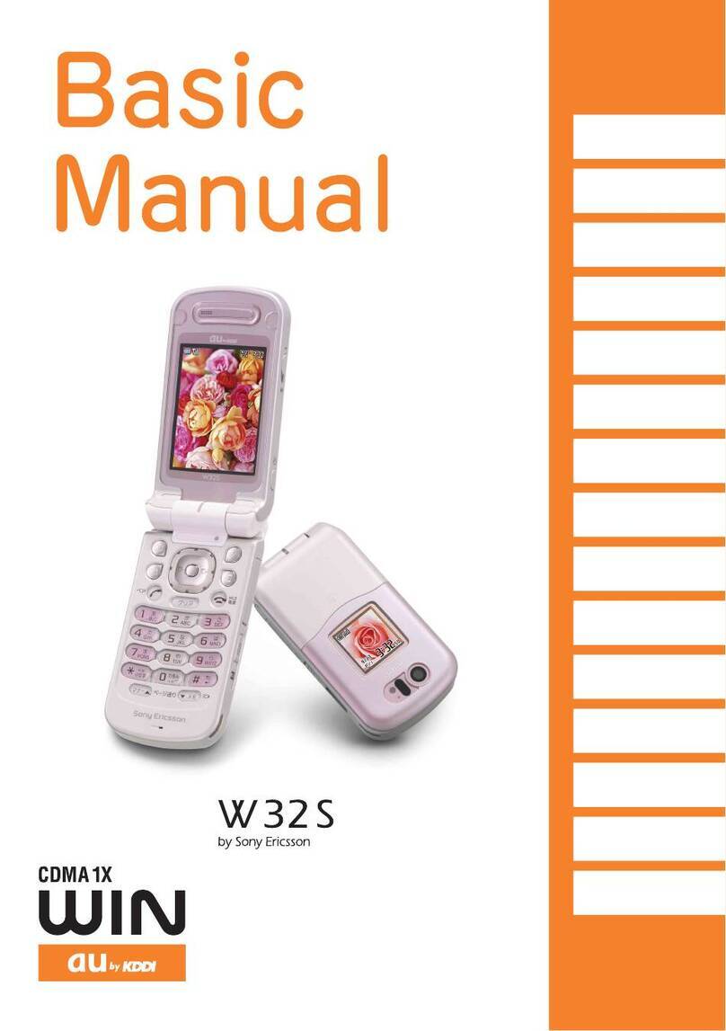 Sony Ericsson W32S Installation guide