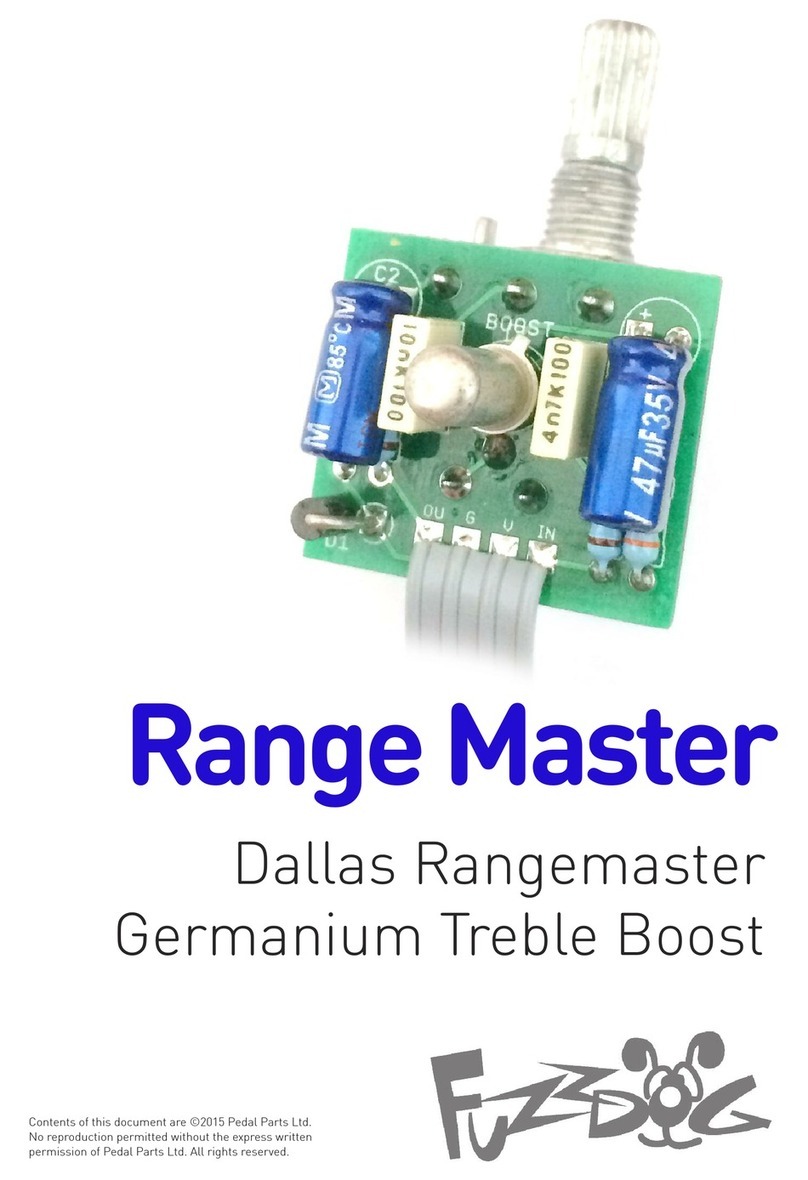 FuzzDog Range Master User manual