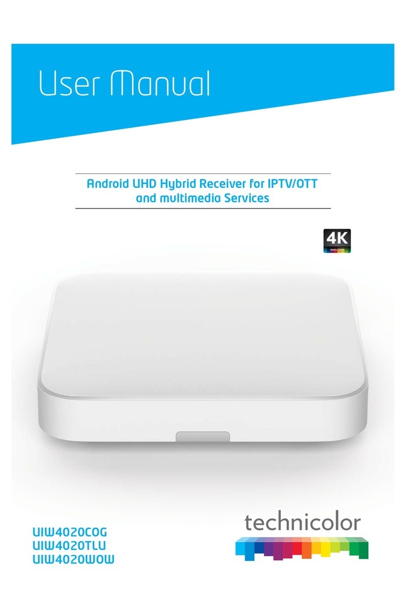 Technicolor UIW4020COG user manual