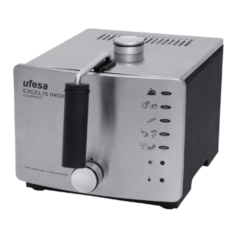 UFESA Excelis Inox Compact operating instructions