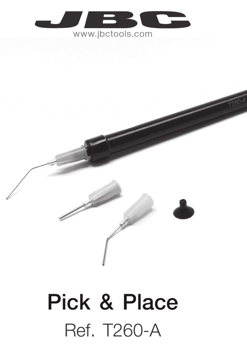 jbc Pick & Place User manual