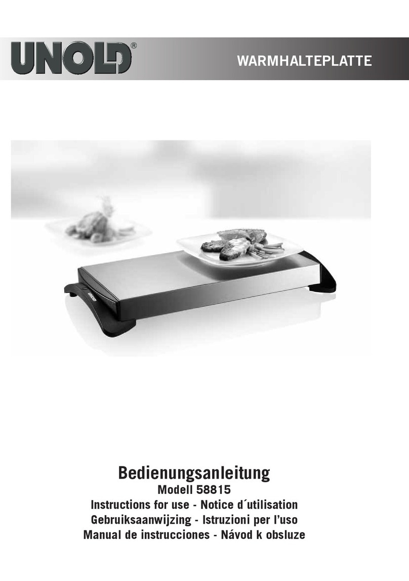 Unold 58815 User manual Unold 58815 User manual