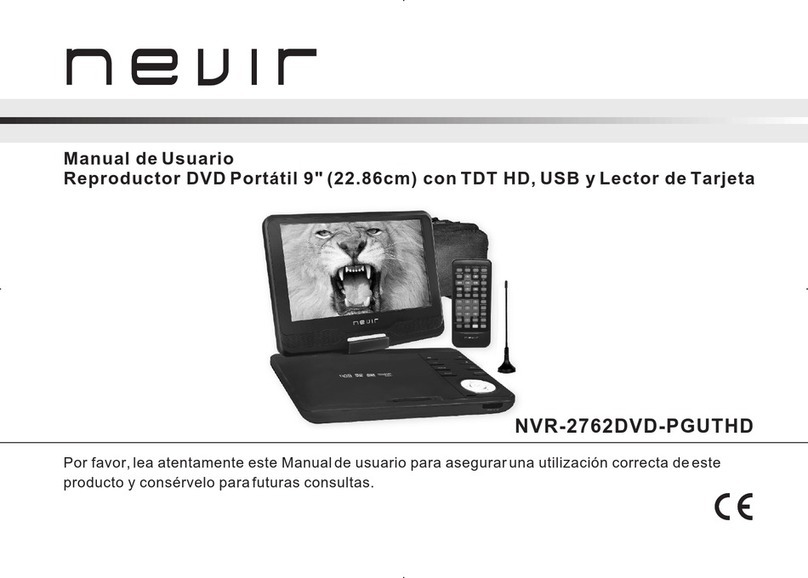 Nevir NVR-2762DVD-PGUTHD user manual