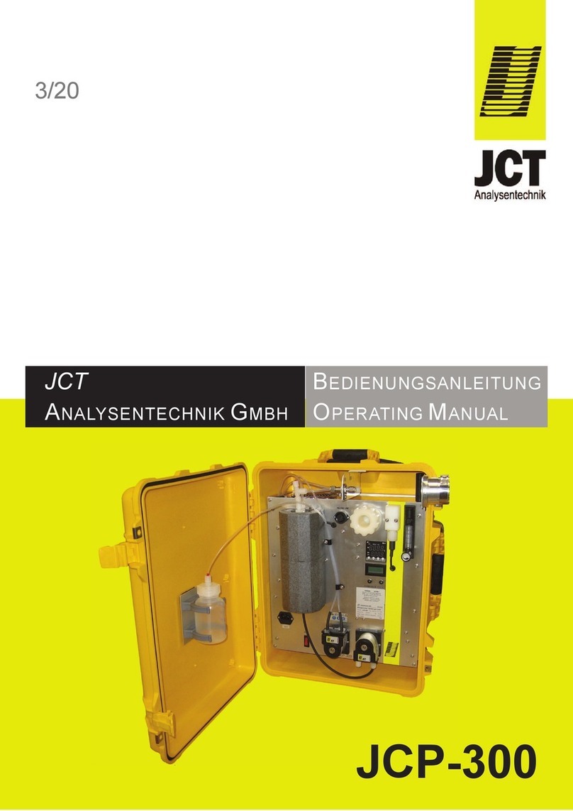 Jct JCP-300 operating manual