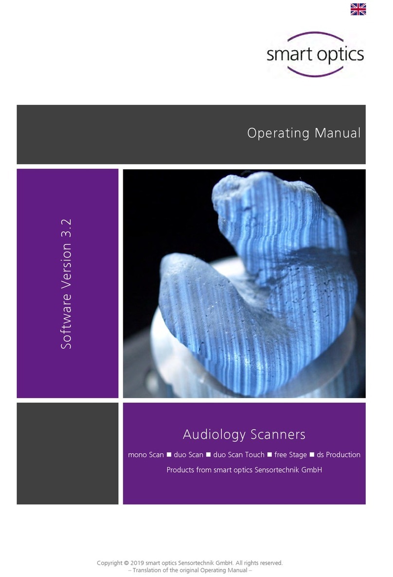 Smartoptics mono Scan operating manual Smartoptics mono Scan operating manual