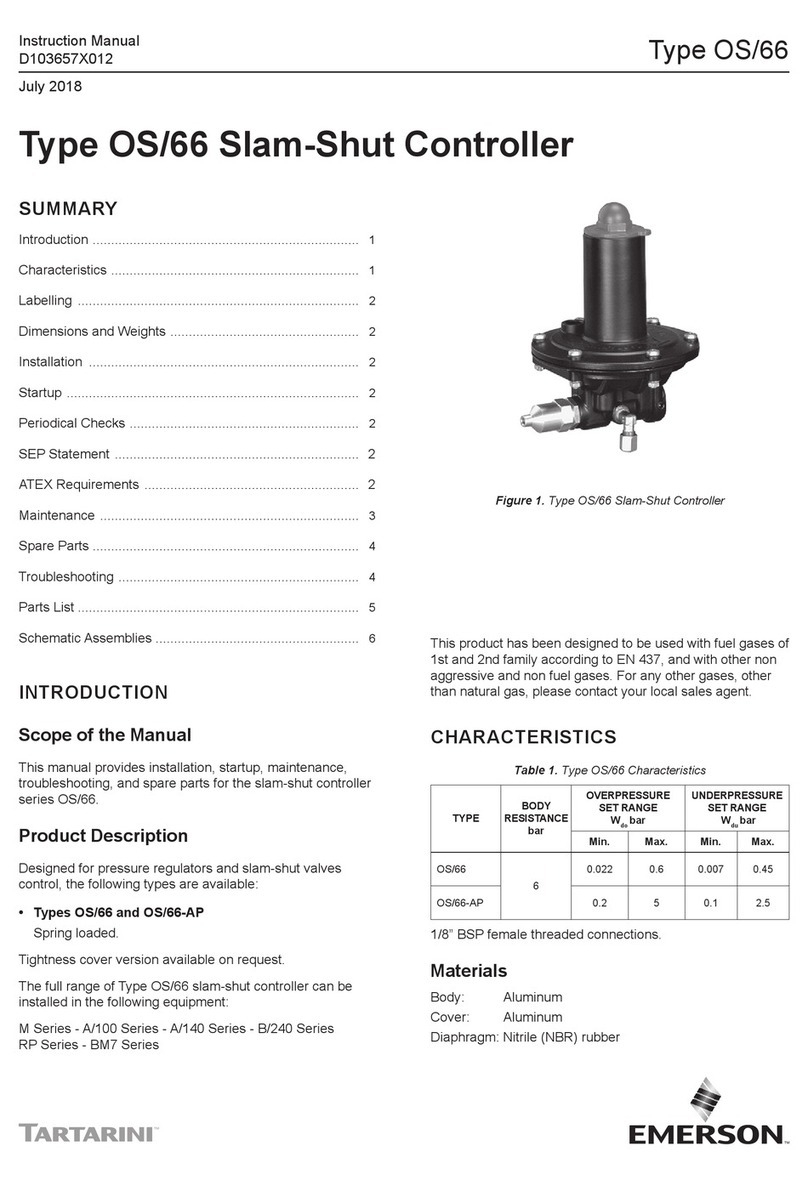 Emerson Tartarini OS/66 User manual