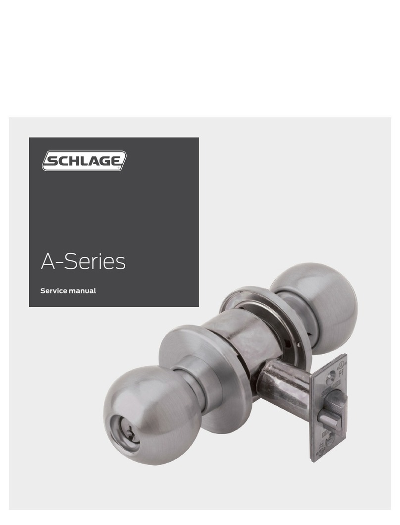 Schlage A Series Service manual