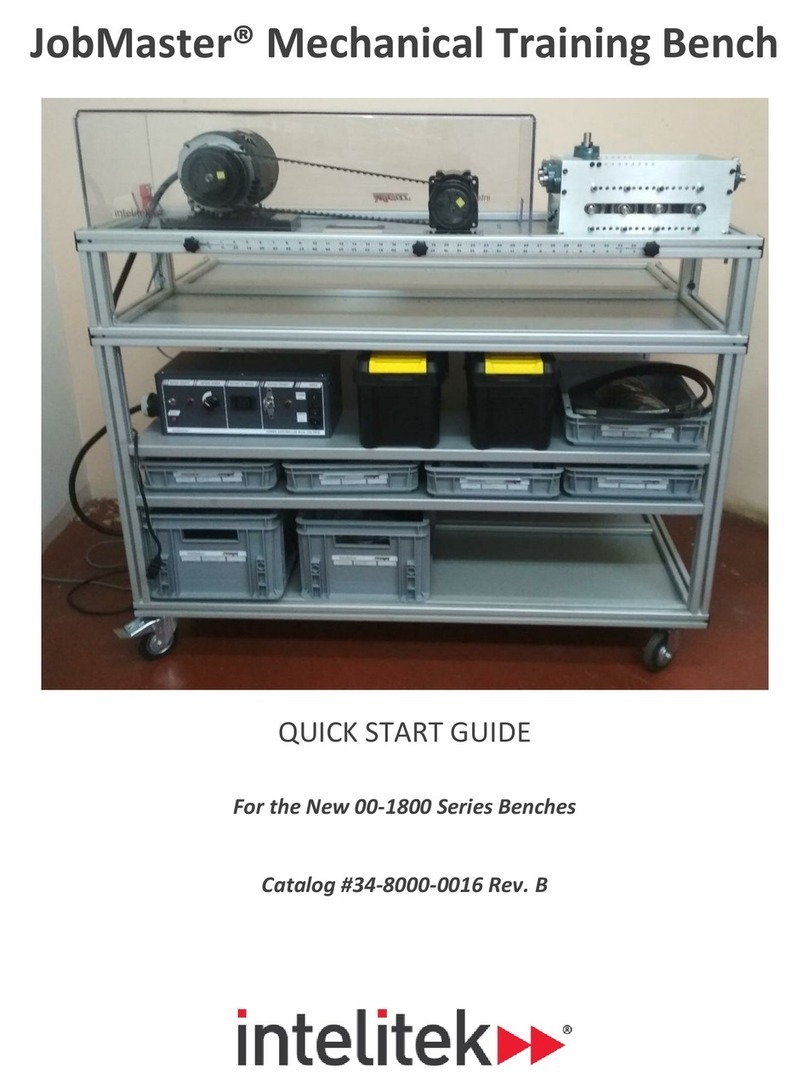 Intelitek JobMaster 00-1800 Series User manual