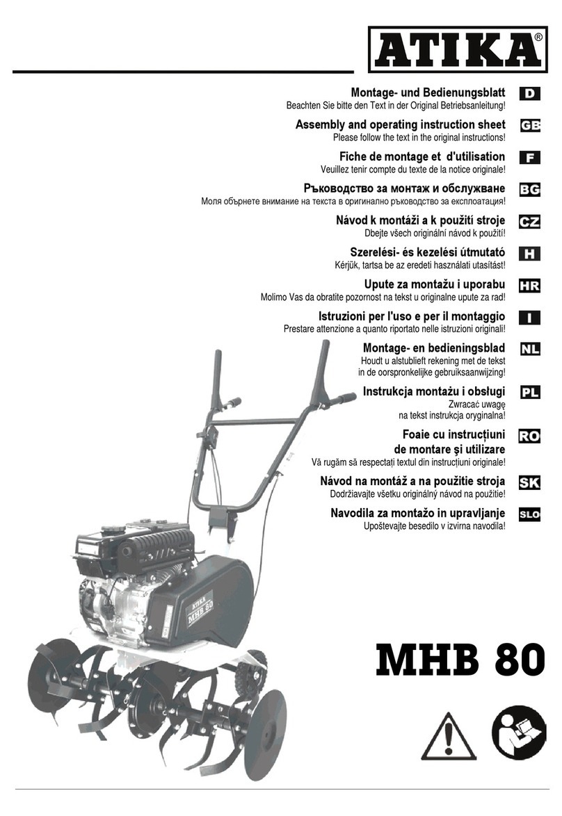 ATIKA MHB 80 User manual