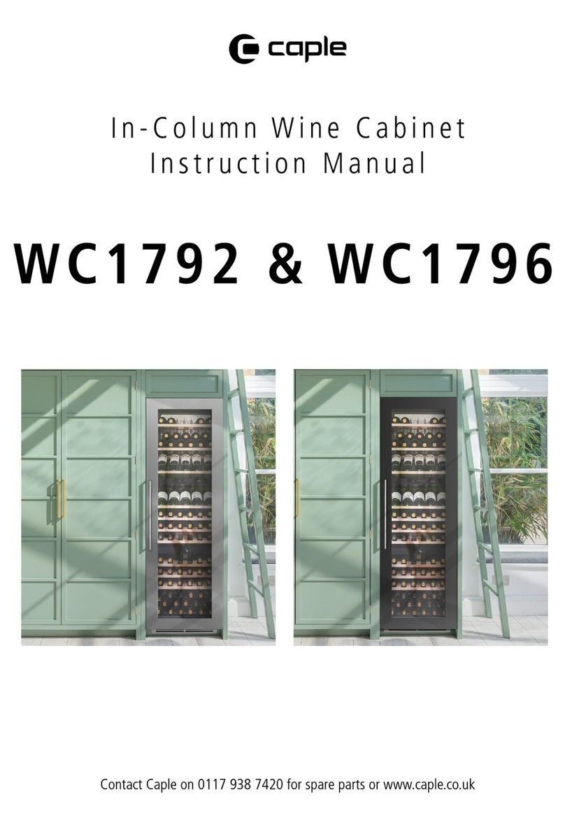 Caple WC1792 User manual