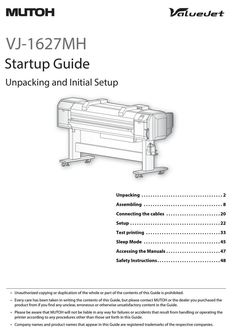 Muton ValueJet VJ-1627MH User guide Muton ValueJet VJ-1627MH User guide