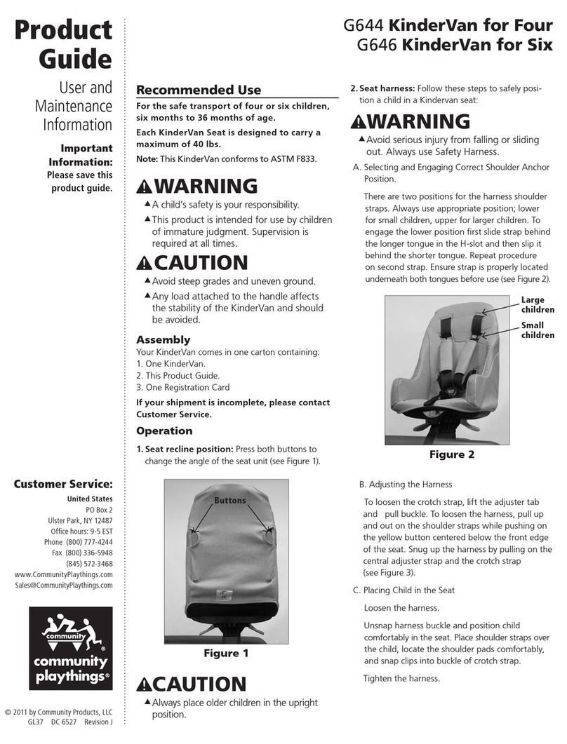 Community Playthings KinderVan for Four Product guide