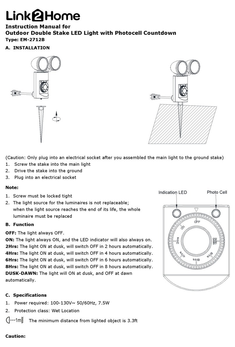 Link2Home EM-2712B instruction manual