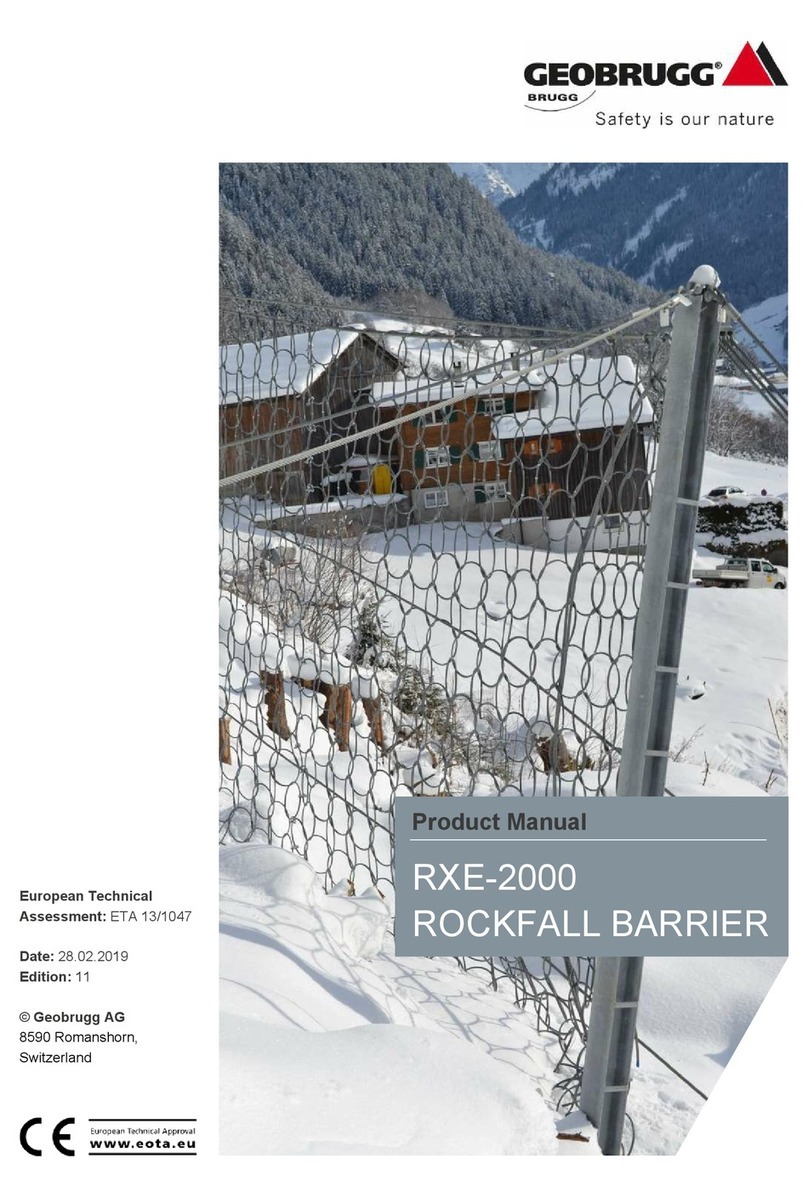 Geobrugg RXE-2000 product manual