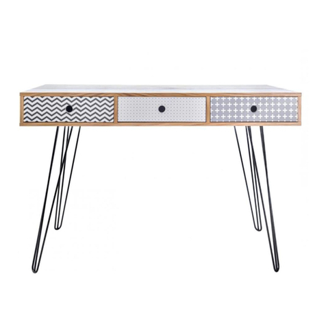 Mocka Vibe Desk Assembly instructions