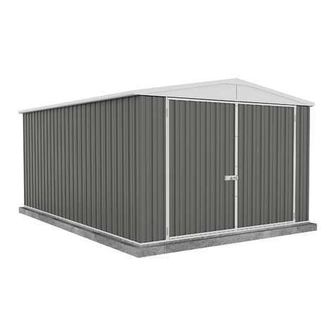 ABSCO SHEDS 3045UTK Installation guide ABSCO SHEDS 3045UTK Installation guide