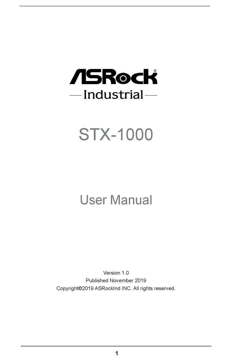 ASROCK STX-1000 user manual