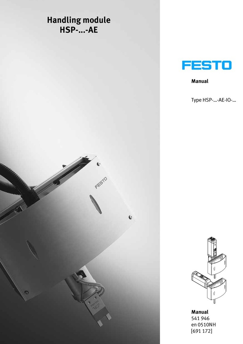 Festo HSP AE Series User manual
