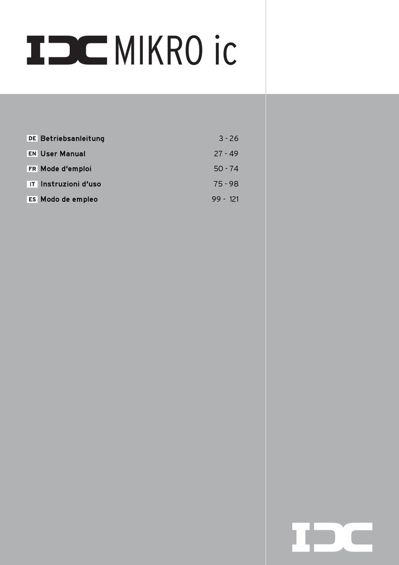 IDC MIKRO ic User manual