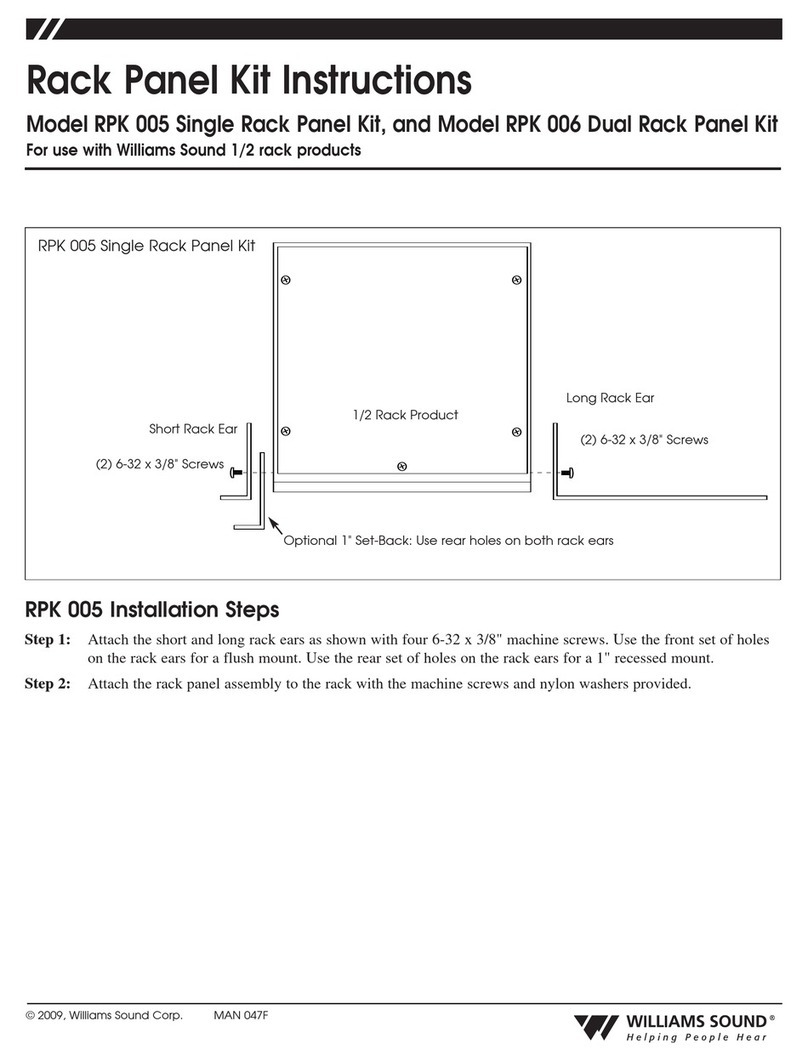 Williams Sound RPK 005 instructions