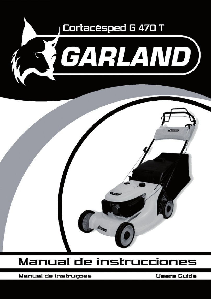 Garland G 470 T User manual