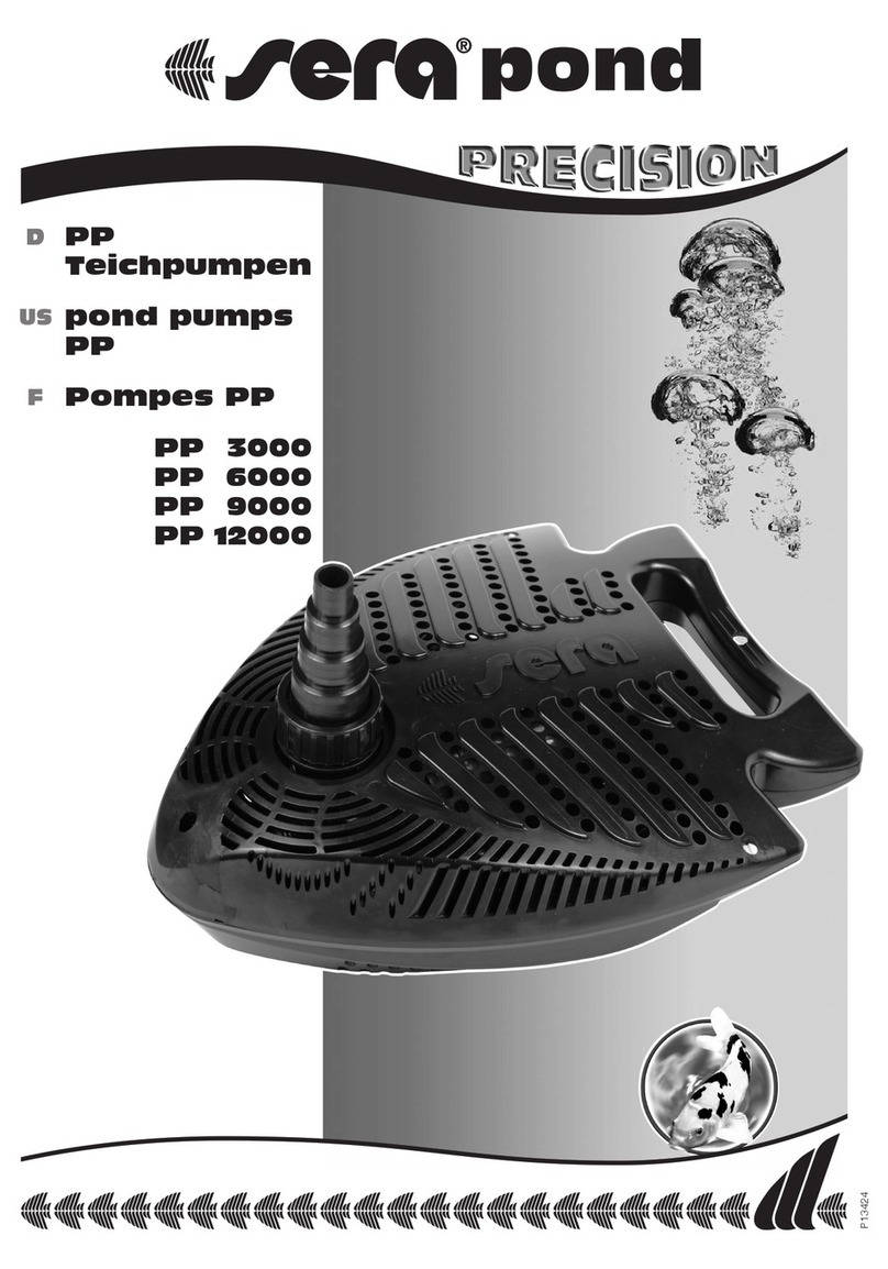 Sera Pond Precision PP 3000 manual Sera Pond Precision PP 3000 manual