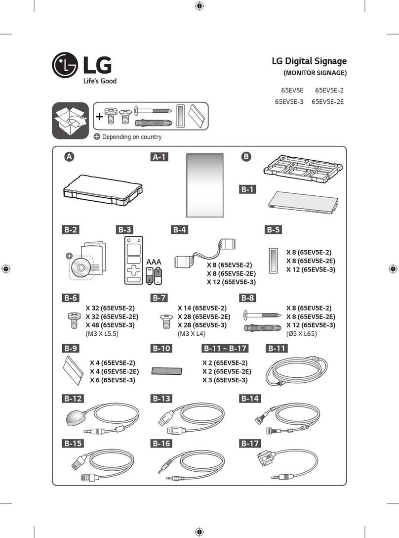 LG 65EV5E User manual