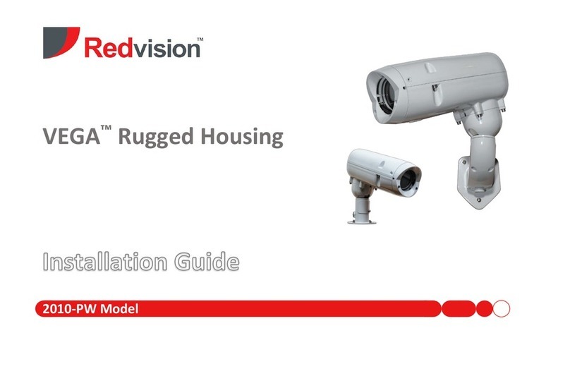 Redvision VEGA 2010-PW installation guide