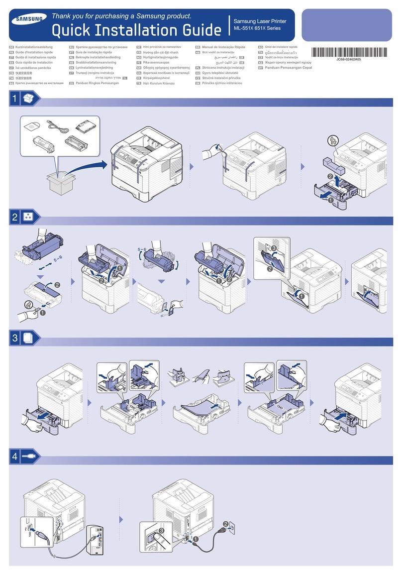 Samsung ML-551x User manual