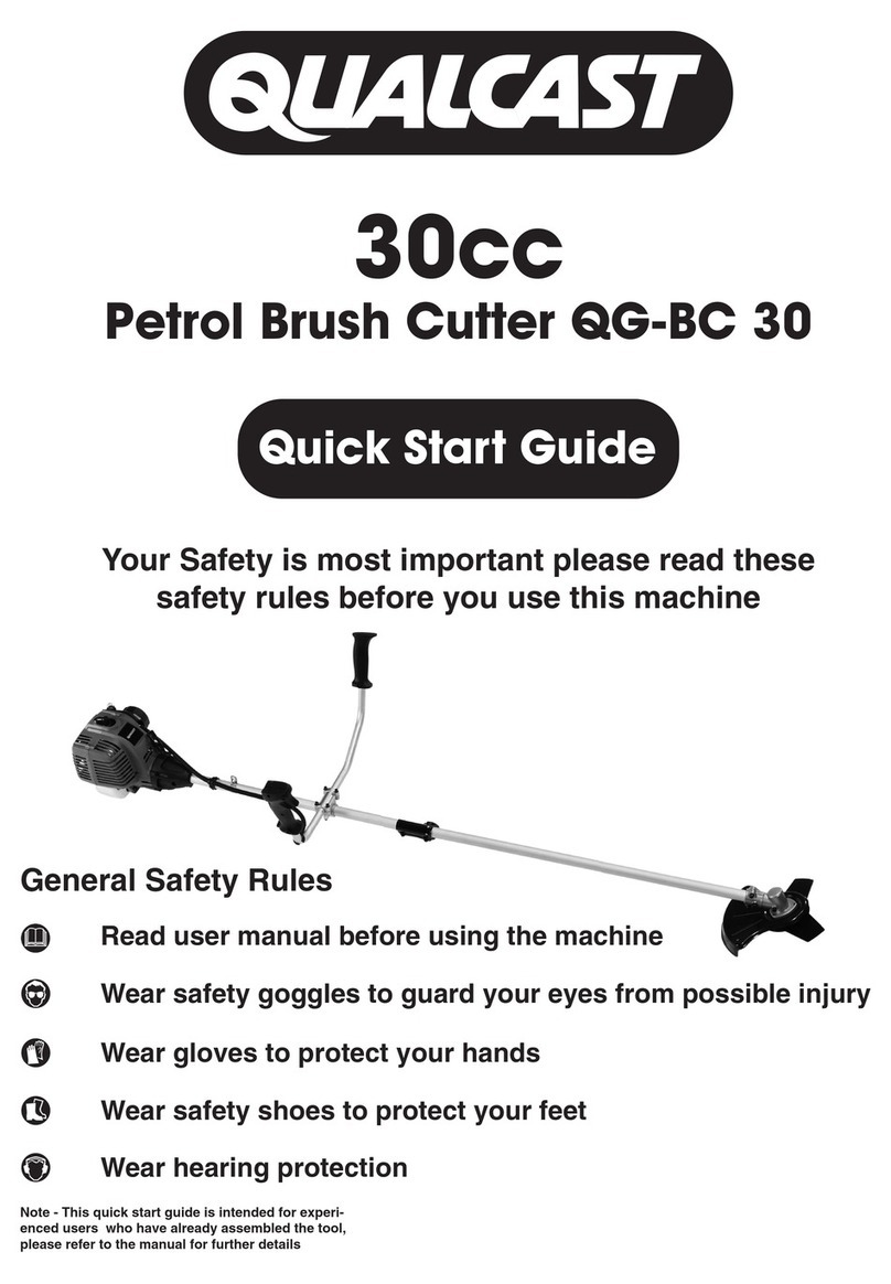 Qualcast QG-BC 30 quick start guide